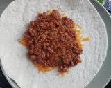 🌯Tortilla darált húsos raguval 🍅🍗🌯 recept fázis 3 fotója