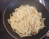 A picture of step 1 of McPhee's Chinese Beef Chow Mein.
