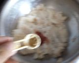 A picture of step 3 of Murmura potato tikki.