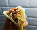 Foto del paso 6 de la receta: Arepas de bondiola desmechada con cebolla caramelizada 🎉