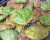 A picture of step 4 of Poori.