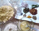 A picture of step 1 of Palak paneer or makkai ki roti.
