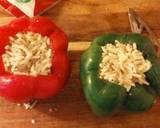 Stuffed peppers... recycle your leftovers recipe step 5 photo