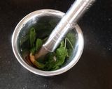 A picture of step 2 of Basil Herbal Tea.