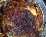 Foto del paso 7 de la receta: Pollo relleno de jamón, queso, morrón y aceitunas