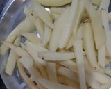 A picture of step 1 of Honey Chili Potato.