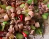Foto langkah ke 8 dari resep Oseng Cumi Asin Pete.