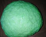 A picture of step 8 of Flour Tortillas with Nopal and Spinach.