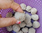 Foto langkah ke 3 dari resep Pentol tanpa tepung.