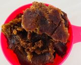 A picture of step 4 of Dates and oats barfi.