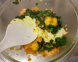 A picture of step 3 of Iranian Shrimp Rice.