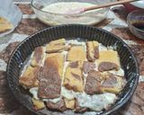 Foto del paso 13 de la receta: Postre de vainillas marmolada relleno con crema de harina y caramelo