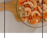 Hình bước làm 2 của món Salad tôm