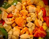 Hình bước làm 8 của món Gà Cung Bửu (Kung Pao Chicken)