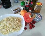Foto del paso 1 de la receta: Espagueti afrutados