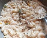 A picture of step 7 of Pasta in white Butter.