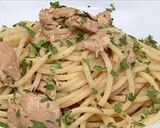 Foto del paso 3 de la receta: Espagueti con atún y cilantro
