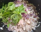 Foto langkah ke 4 dari resep Pepes Tahu dan Jamur.