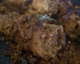 A picture of step 7 of Mughlai Chicken.