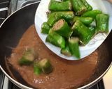 A picture of step 12 of Stuffed Chilli Curry.