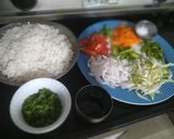 A picture of step 2 of # Vegetable Fried Rice.