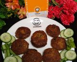 A picture of step 6 of Shami kabab.