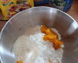 Foto langkah ke 1 dari resep Bakpao Labu Kuning.