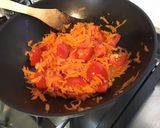 Une image de l'étape 11 de Kai lan aux tomates,carotte,ail et sauce huître.
