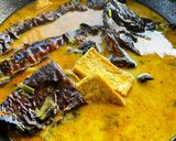 Foto langkah ke 5 dari resep Kotokan Ikan Pari Asap.