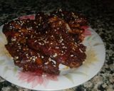 A picture of step 7 of Sauce-y chicken.