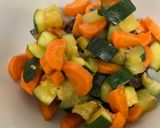 Foto del paso 3 de la receta Ensalada de Lentejas Caviar con Calabacín y Zanahoria !!!