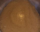 A picture of step 1 of Rava besan ladoo.