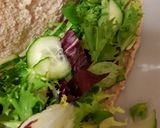 A picture of step 7 of My Homemade seasoned Steak in pitta Bread. 😘.