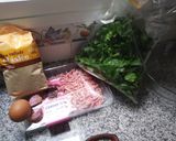 Foto del paso 1 de la receta: Hamburguesa de espinacas y crema de verduras