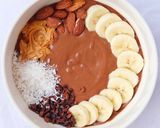รูปขั้นตอนการทำที่ 3 ของ สมูทตี้เนยถั่ว เฮลตี้ : Peanut Butter Smoothie Bowl