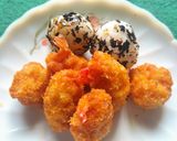 Foto langkah ke 5 dari resep Bola Bola Udang Ayam.