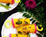 पॉप्सिकल मैंगो ढोकला (popsicle mango Dhokla recipe in hindi) रेसिपी चरण 10 फोटो