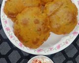 A picture of step 3 of Spicy Aloo - Poha Puri.