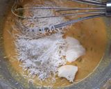 A picture of step 3 of Bread suji pakoda - new style.