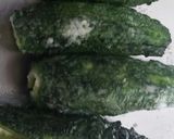 A picture of step 2 of Karela Bharta / karlyache Bharit / bitterguord bharta.
