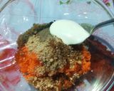 A picture of step 1 of Walnut Carrot Paneer Kabab.