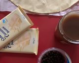 Foto del passaggio 1 della ricetta Girelle dell'avvento con crema di marroni e cioccolato bianco mou 🍂🌰🎄🤎🍰