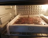 Foto langkah ke 8 dari resep Chewy Brownies (no mixer, loyang 22x22).