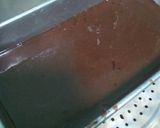 Foto langkah ke 7 dari resep Brownies Kukus Lapis Coklat,1 Telur super moist.