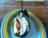 Foto del paso 4 de la receta: Chiles rellenos envueltos en pasta de hojaldre