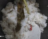 Foto langkah ke 4 dari resep Nasi Liwet Teri Rice Cooker.