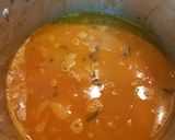 A picture of step 8 of Chicken curry.