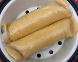 Foto langkah ke 6 dari resep Chicken Egg Roll Rice Cooker Simple!.