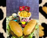 A picture of step 3 of Popeye s’fries.
