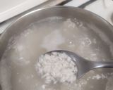 Foto del paso 1 de la receta: Berenjenas rellenas de arroz con bechamel